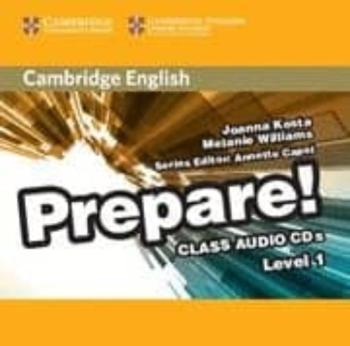 Cambridge English Prepare! Level 1 Class Audio Cds (2)