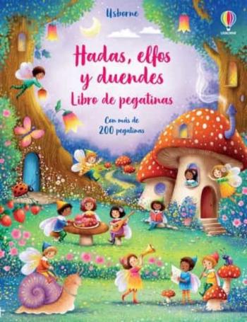 Libro Hadas, Elfos Y Duendes. Libro De Pegatinas en PDF