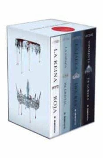 Saga La Reina Roja Estuche 4 Volumenes
