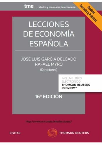 Libro Lecciones De Economía Española 16ª Edicion en PDF