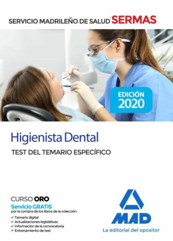 Higienista Dental Del Servicio De Salud De La Comunidad De Madrid. Test Temario Específico