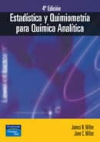 Libro Estadistica Y Quimiometria Para Quimica Analitica (4ª Ed.) en PDF