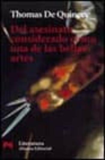 Del Asesinato Considerado Como Una De Las Bellas Artes