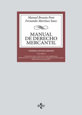 Manual De Derecho Mercantil (29ª Ed)