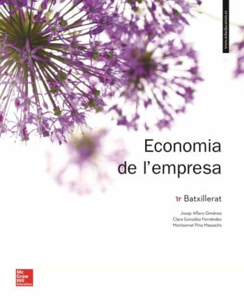 Libro Economia De L Empresa 1 Batxillerat en PDF