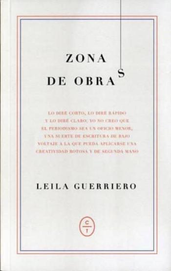 Libro Zona De Obras en PDF