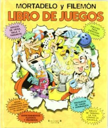 Libro Mortadelo Y Filemon: Libro De Juegos en PDF