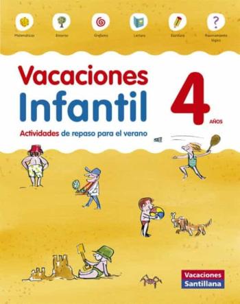 Libro Vacaciones Infantil 4 Años Santillana Ed 2014 en PDF