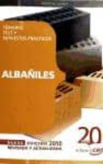 Albañiles. Temario, Test Y Supuestos Practicos