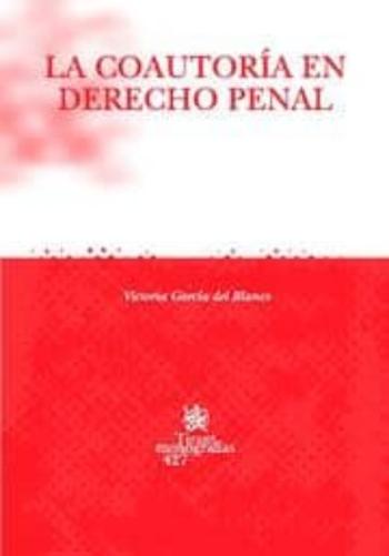 Libro La Coautoria En Derecho Penal en PDF