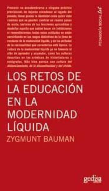 Libro Los Retos De La Educacion En La Modernidad Liquida en PDF