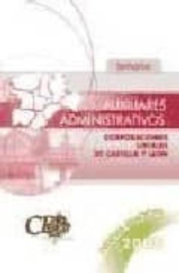 Temario Oposiciones Auxiliares Administrativos Corporaciones Locales De Castilla Y Leon