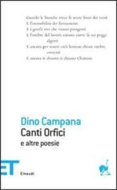 Canti Orfici.